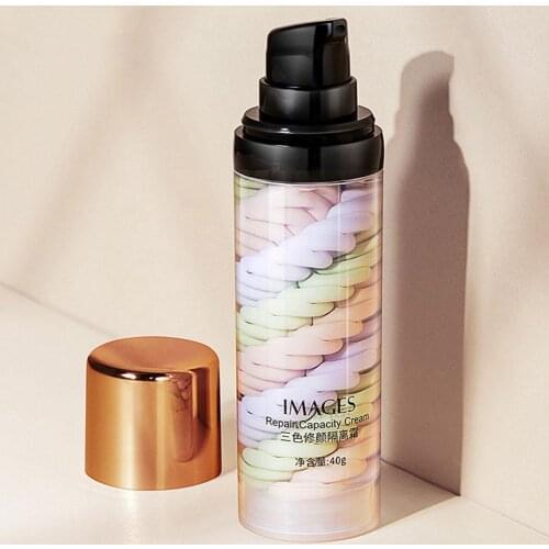 1pcs three-color BB Cream Foundation Makeup Skin Whitening Cosmetics Moisturizing Concealer Brighten Base Face CC Cream A9J9