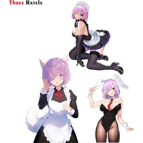 Three Ratels F382 Bunny Girl Cameltoe Fate Grand Order Ia Mash Kyrielight Sticker For Iphone12 Car Decal Laptop Skateboard Decor