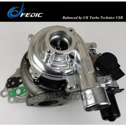 Turbocharger CT16V 17201-0L040 Turbine full turbo for Toyota Forturner Hilux Land Cruiser 150 3.0 D-4 D 173 HP 1KD-FTV