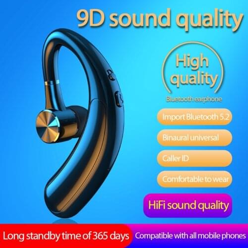 Universal Bluetooth-compatible Earphone Wireless Headset Business Handsfree Auriculares for Iphone Smart Phone Fone De Ouvido
