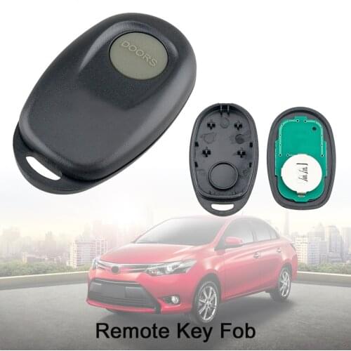 1 Button Remote Car Key Replacement Keyless Entry Transmitter Automobile Key Replacement for Toyota Camry Avalon Conquest