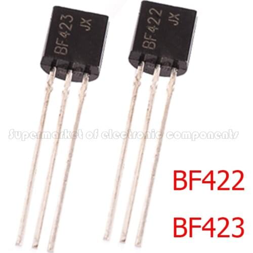 100PCS BF422 BD423 F422 F423 (50PCS BF422+50PCS BF423) Each 50pcs TO-92 New