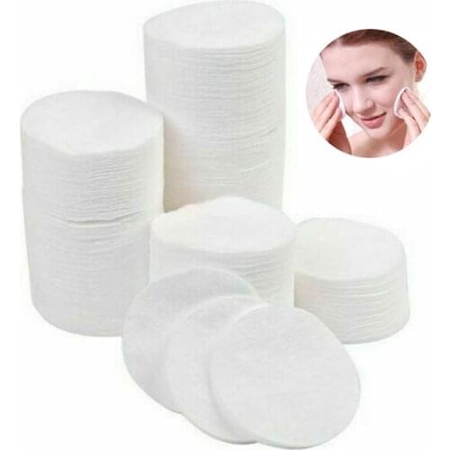 100PCS Cotton Pads Round 100% Cotton Simply Soft Make Up Nail Polish Remover