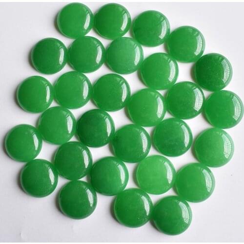 2020 Fashion hot selling good quality natural stone round cabochon beads 20mm Wholesale 24pcs/lot free shipping