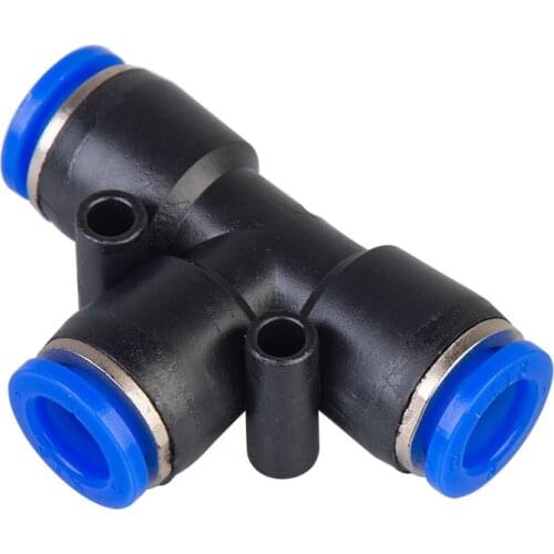 8MM air suspension 3 way Pneumatic Push In Fittings For Air/Water Hose and Tube Connector