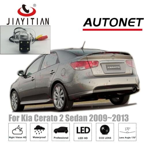 JIAYITIAN Rear View Camera For Kia Cerato 2 Sedan 2009 2010 2011 2012 2013 CCD Night Vision Reverse camera license plate camera