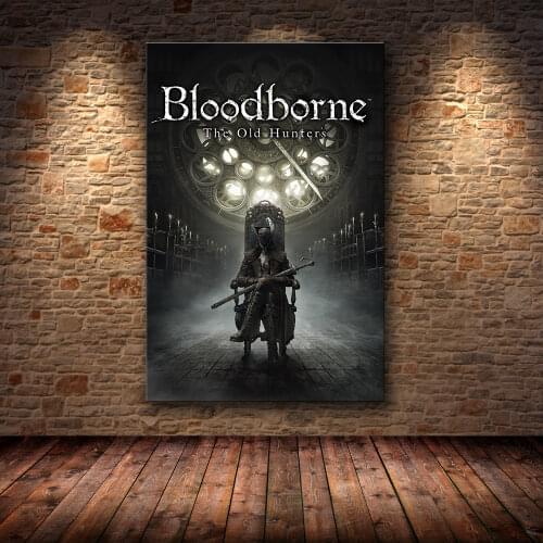 Unframed The Poster Decoration Painting of Bloodborne on HD Canvas canvas painting art posters and prints painting pictures
