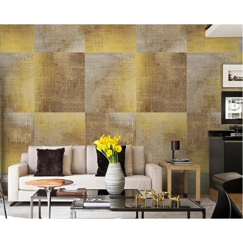 Beibehang wallpaper for walls roll 3 d Vintage Non-woven Wallpaper High-grade paper KTV Bar Cafe TV Wall Background 3d Wallpaper