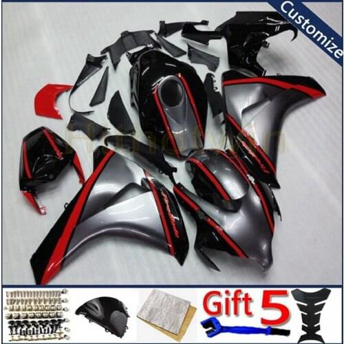 Motorcycle panels For CBR1000RR 2008 2009 2010 2011 CBR 1000RR 08 09 10 11 motorcycle fairing Injection mold silvergray