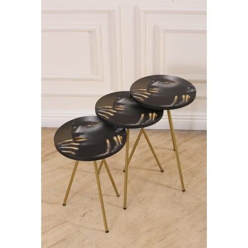 Modern pcs set Zigon coffee table Decorative Gold coffee tables table basse furniture living room table