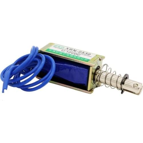Pull frame traction DC electromagnet XRN-0530 DC 12V 24V Stroke 10mm 20.5W