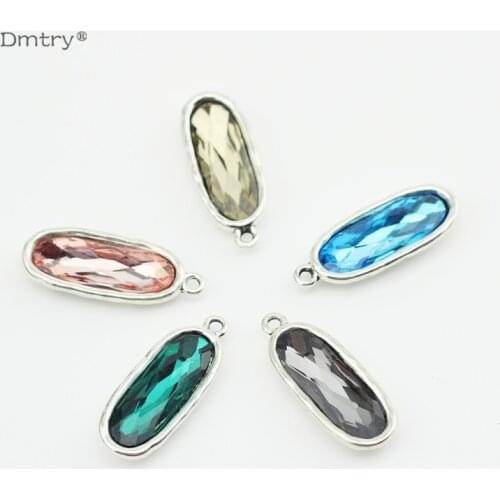 Dmtry 5pcs/lot Vintage Retro Jewelry Necklace Pendant Findings Charms DIY Handmade Making Findings Accessory LC0188