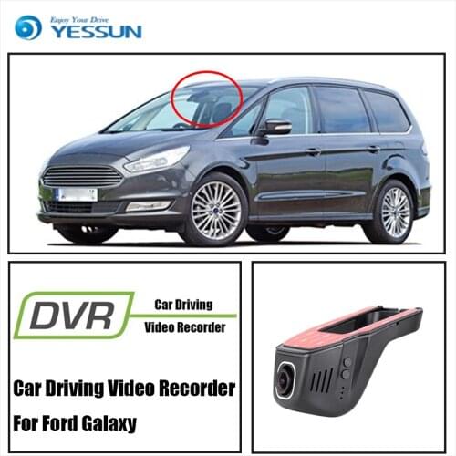 YESSUN HD 1080P Not Reverse Parking Camera Car DVR Digital Video Recorder For Ford Galaxy - Front Camera Dash