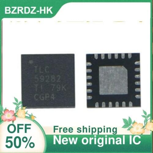 2-10PCS/lot TLC59282RGER QFN New original IC