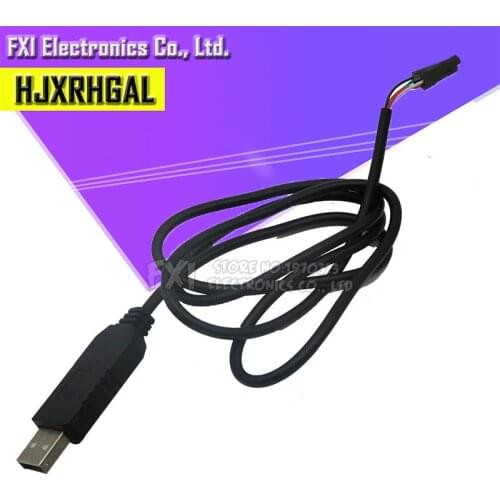 1pcs 1m USB To RS232 TTL UART PL2303HX Auto Converter USB to COM Cable Adapter Module new