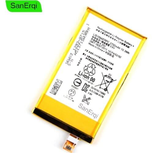 10PCS / LOT Battery For SONY Xperia Z5C Z5 mini E5823 z5 compact 2700mAh Battery Batterie Bateria LIS1594ERPC