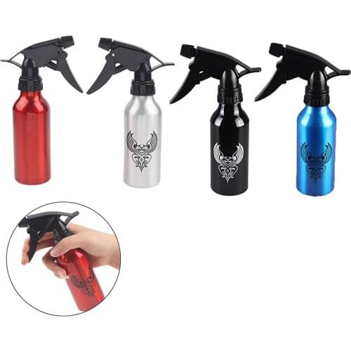250ML Professional Aluminum Tattoo Spray Bottle Green Algae Tattoo Cleaning Squirt Spray Pigment Soap Bottle Supplies
