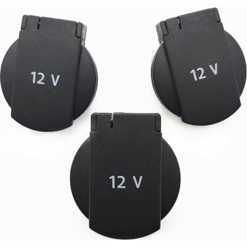 3Pcs Central Armrest Box Back Cover 12v Power Supply For Tiguan 2010 -2017 Car Accessories