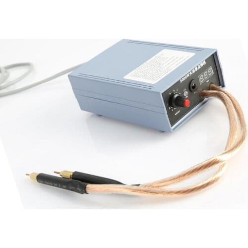 5000W Battery Spot Welder Kit Welding Tools Portable Adjustabl Spot Welding Machine 0.2MM Nickel Strip for DIY18650 Welding Tool