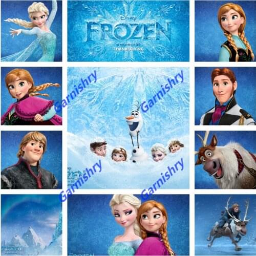 Frozen Mosaic 5D DIY Diamond Embroidery Home Decor Diamond Painting Disney Cross Stitch Kits Kids Christmas Gift