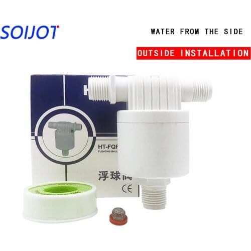 Automatic Water Level Control Valve Tower Tank Floating Ball Valve installed outside the tank HT-FQF1/2-3 1/2" 3/4" 1"