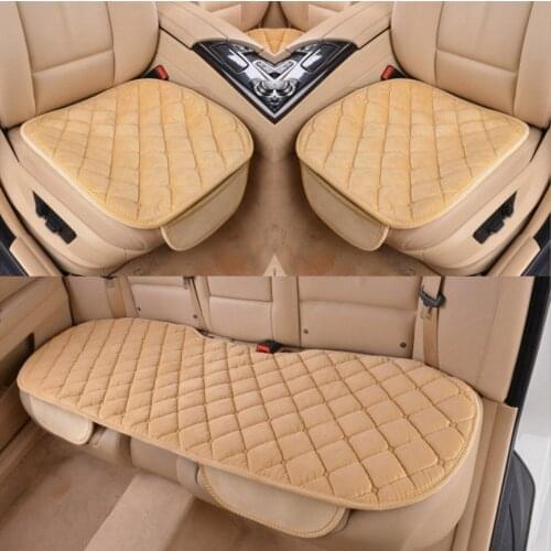 Car Front Back Seat Covers Protector Mat Auto Car Seat Cushion Fit Most Keep Warming car seat cover