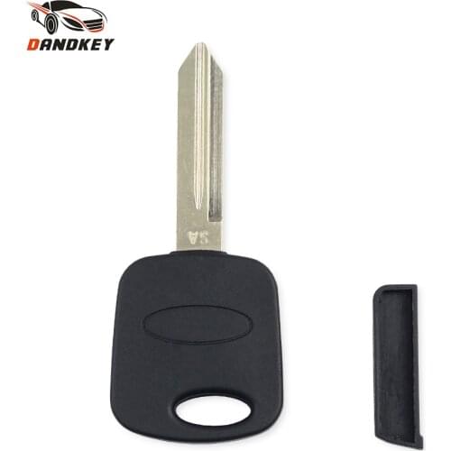 Dandkey Replacement Transponder Chip Car Remote Key Blank For Ford Thunderbird Mazda Tribute Lincoln Escape Focus 2001-2005