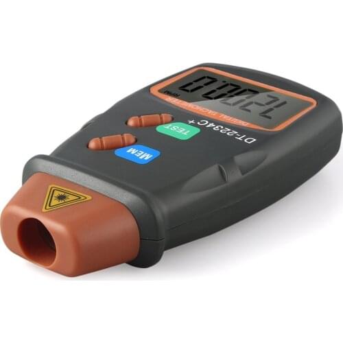 Digital Laser Photo Tachometer Non Contact RPM Tach Digital Laser Tachometer Speedometer Speed Gauge Engine