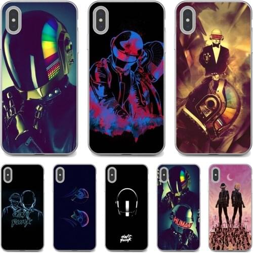 Daft-Punk-Give-Life-Back-DJ-Music TPU Silicone Case For Samsung Galaxy S7 S8 S9 S10E S20 FE Note 10 20 Edge Lite Plus Ultra