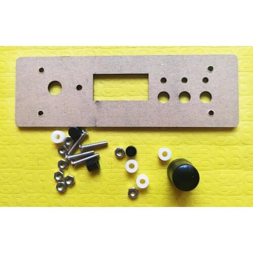 DIY Radio Panel Instrument Panel Black Mirror Panel 3mm Kit