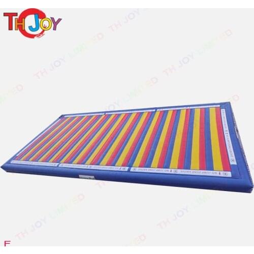 Free shipping,2.6x1.7m jump pad, inflatable jump pad air jumping bed, inflatable jumping playground, sealed inflatable air track