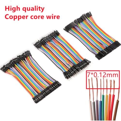 Dupont Cable 10cm/20CM/30CM 2.54mm Spacing Male to Male, Male to Female, Female to Female Jumper Wire Dupont Line For Arduino