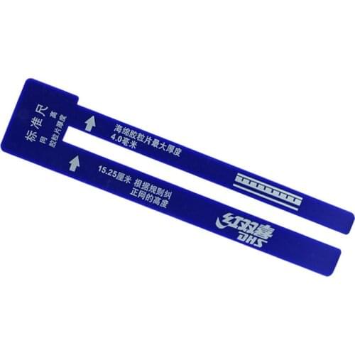 DHS table tennis umpire standard net measurer ruler for professional table tennis games ping pong ruler accessories