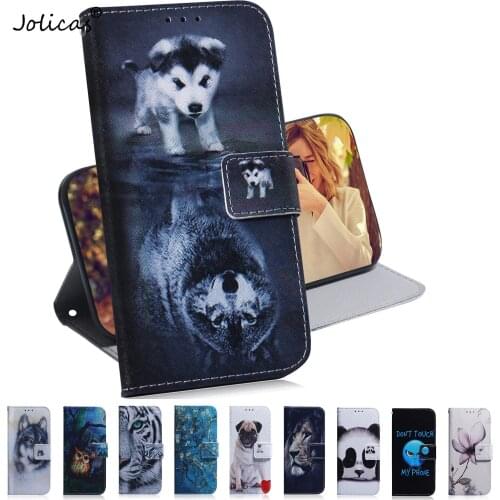 Enjoy 9 Pet Phone Accesories For ajax Huawei Y7 Prime 2019 PU Leather Phone Bag sFor Ajax Huawei etui Y7 Pro 2019 Enjoy 9 Case