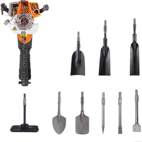 NEW 4-stroke tree digger,tree mover,root-breaking/ditching/digging soil ball/tamping,gasoline pick/Multifunctional tree digger