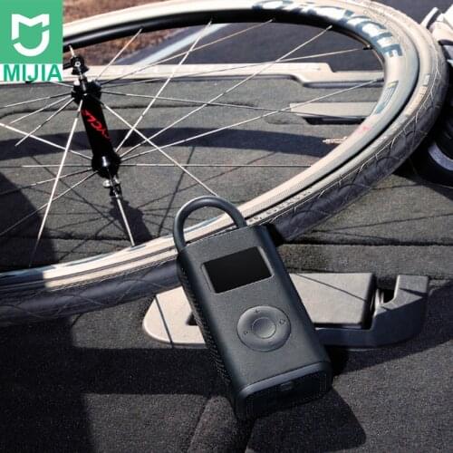In-Stock Xiaomi Mijia Portable Smart Digital Tire Pressure Detection Electric Inflator Pump for Bike Motorcycle Car Football