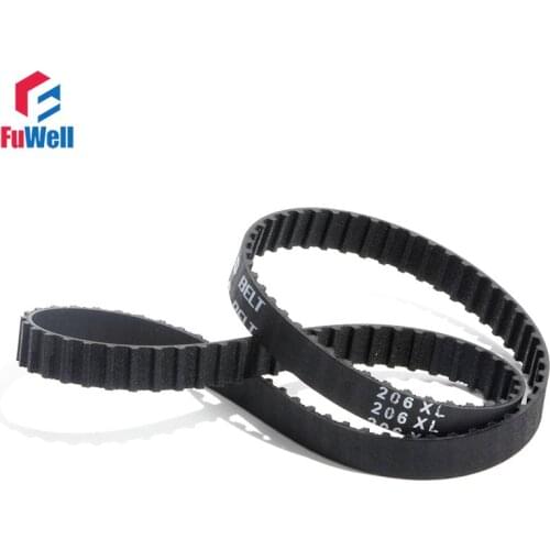 XL Timing Belt 460/468/470/480/490XL XL Toothed Transmission Belt 10mm/15mm Belt Width Closed Loop Black Rubber Belt