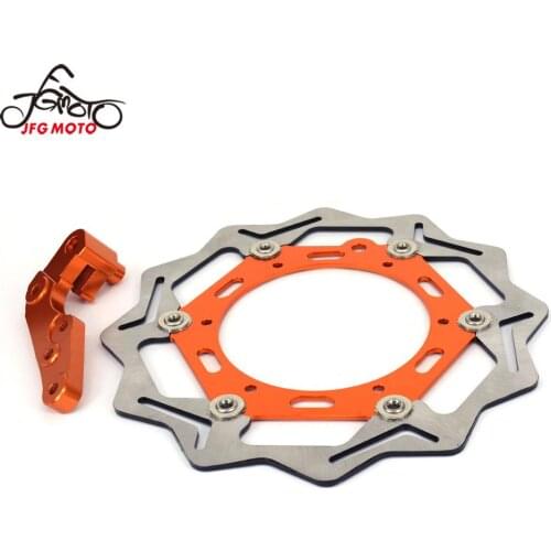 270mm Motorcycle Steel Brake Disc Rotor And Aluminum Bracket For KTM SX XC XCW SXF EXC XCF 144 150 200 250 300 350 400 450