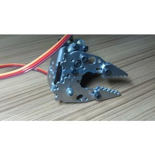 1PC Metal Claws Robot Robotic Arm Claw Grip Mechanical Claw Steering Gear Accessories for RC Model