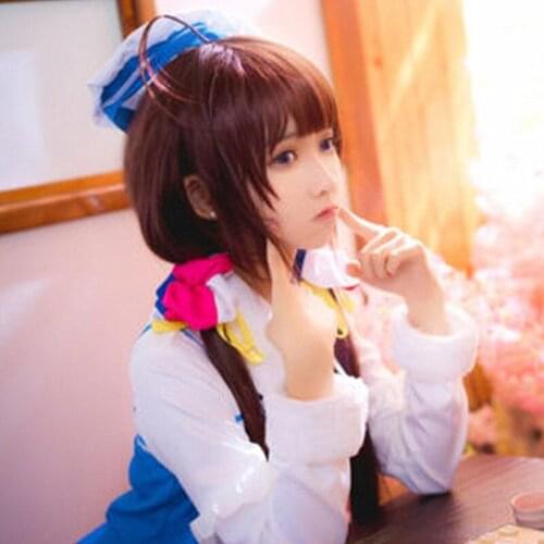 Anime ryuoh no oshigoto Ai Hinatsuru cosplay costume Halloween Uniform Dress