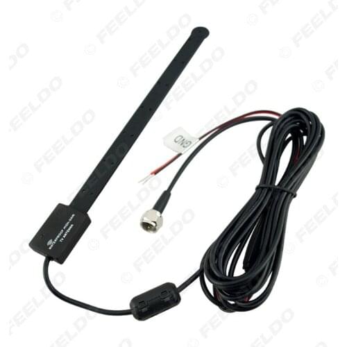 DVB-T antenna automobile f connector TV antenna active digital TV antenna built-in amplifier antenna