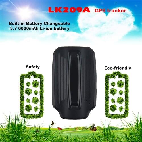 Car GPS Tracker LK209A Waterproof Asset Locator Long Standby Magnet Vehicle GPS Locator Shock Drop Alarm GPS+GSM tracking