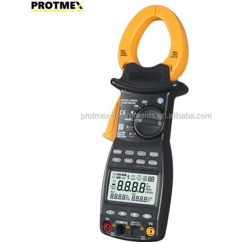 Digital 3 Phase for Harmonics with RS232 Interface Power Clamp Meter