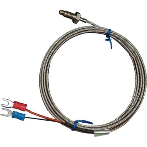 Wholesale M6 Screw Probe K type Thermocouple Temperature Sensor with 2M Wire Cable for Industrial Temperature Controller