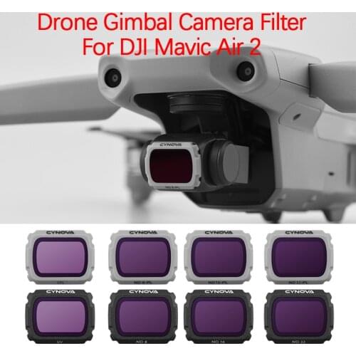 For DJI MAVIC AIR 2 Drone Gimbal Camera CYNOVA Filter UV/CPL/DN/DN-PL Filter Polarizer Reducer Filter Camera Lens Accessories