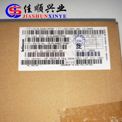 IC IRLML6402TRPBF MOSFET MOSFT P-Ch -3.7A 65mOhm 8nC Log Lvl package SOT-23-3 SMD CONSULT-PRICE