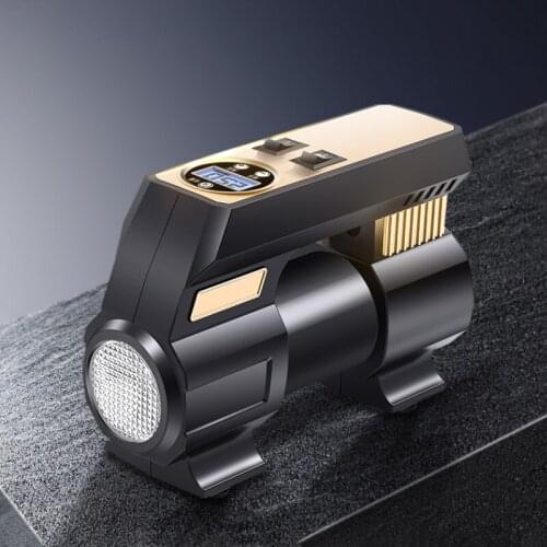 Car Inflated Pump Car Portable Electric Tire High Power 12V Plus Gas Pump Air Pump Barrel Quickly Invigorate Stop When Full