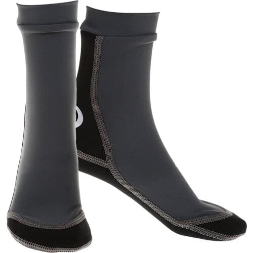 1 Pair 1.5mm Neoprene Anti-Slip Socks Swimming Shoes Surfing Boots for Scuba Diving Swimming Surfing Water Sports Men Women Kids