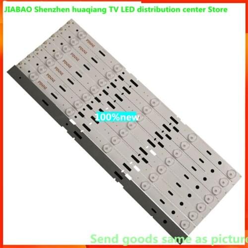 New 5set=40 PCS 5LED 428mm LED Backlight strip for TV 40VLE6520BL SAMSUNG_2013ARC40_3228N1 40-LB-M520 40VLE4421BF