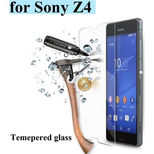 Wholesale 50pcs/lot 0.3mm 9H Premium Tempered Glass screen protector For sony xperia Z1 Z2 Z3 Z4 Z5 T2 T3 E3 E4